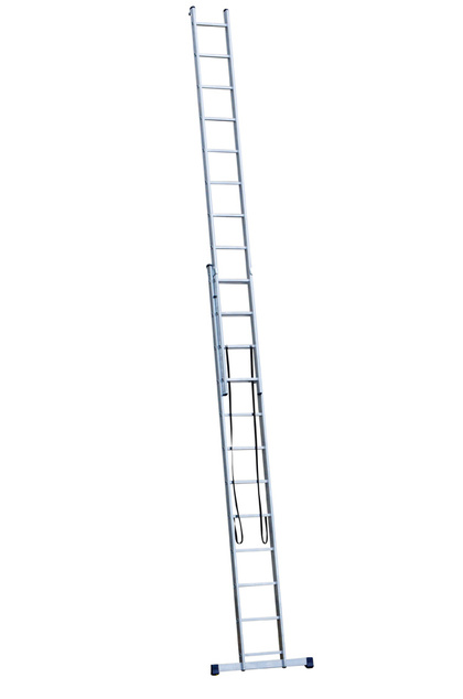 Лестница алюм. двухсекционная 12 ступеней STAIRS AL212