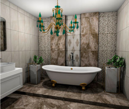 Плитка Hermitage пол коричн 418x418x8, ОАО Березастройматериалы