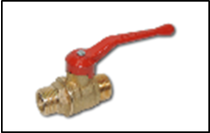 Кран шаровой DN 15 PN1,6 МПа 11Б27п7, ц 3/4 арт.ZW10009