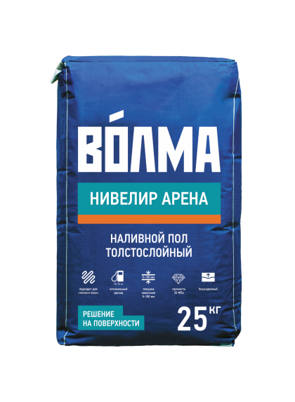 Смесь для выравнивания пола ВОЛМА Нивелир Арена 25кг