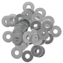 Шайба плоская увеличенная диаметр 5 оцинкованная, 30 штук