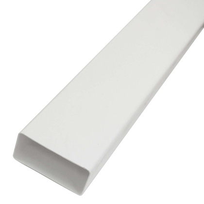 Воздуховод прямоугольный Эковент-612ВП ПВХ, 60x120х500 мм