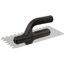 Гладилка нерж. зубч. 270-280х130мм Z10мм арт.040 143 Inter-S