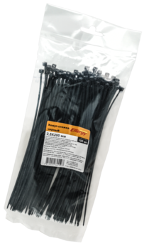 Хомут-стяжка 2,5х200мм Energy (черный) 100шт