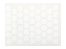 Заглушка самокл. 14 мм белая (50шт)