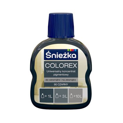 Паста колеровочная Sniezka Колорекс №90 черная 100мл