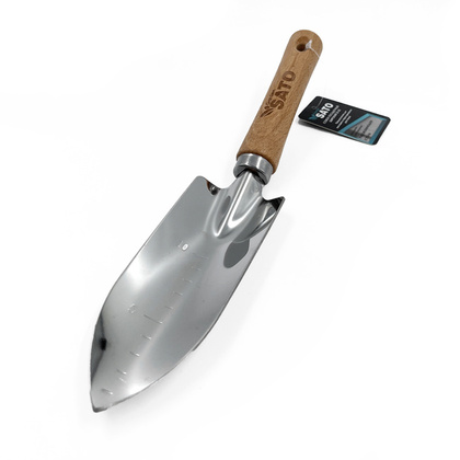 Совок посадочный широкий нерж. сталь 28cm *5.3 SS-02