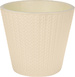Горшок для цветов Velvet - 221602825/01, D160мм, 1,6л (светло-бежевый)