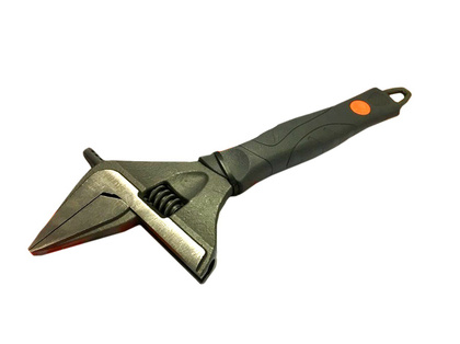 Ключ разводной 300мм, усил.тонк. губки, обрезин. рукоятка, Sturm! 1045-11-300