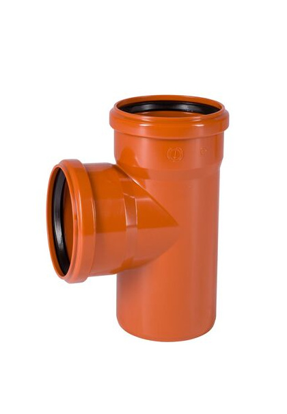 Тройник ПВХ наруж. канал. 87* Ду 110х110 OSTENDORF (220400), Германия