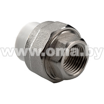 PPR-3 Муфта комбинированная разъемная растр. ПП D32-1ВР