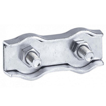 тр Соединитель троса двойной цинк 2 мм