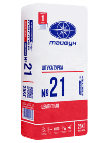 Штукатурка цементная Тайфун Мастер №21, 25 кг