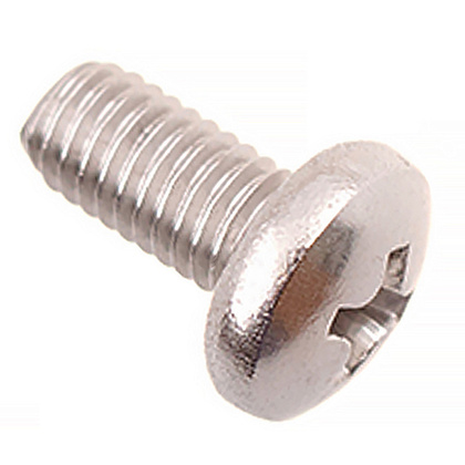 Винт нерж.с полукругл. гол. DIN 7985 М6x10 6 шт