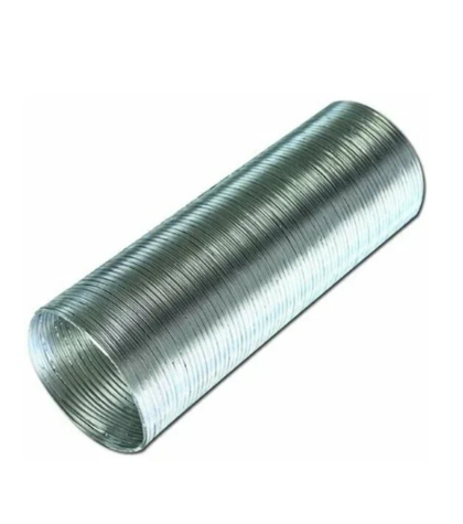 Воздуховод гибкий алюминиевый гофрированный, L до 1,5м 12,5ВА1,5