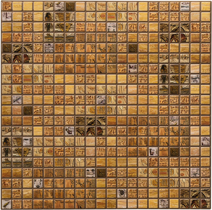 Панель ПВХ самоклеящаяся Grace мозаика Александрия 482х482 мм