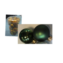 Набор  шаров елочных Christmas Touch,2,5 см(24 шт),зел, полипроп,N4/2524ABY