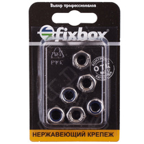 Гайка нерж. самоконтрящаяся DIN 985 М 8 6 шт