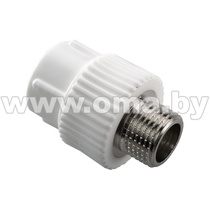 PPR-3 Муфта комбинированная ПП D25-3/4НР