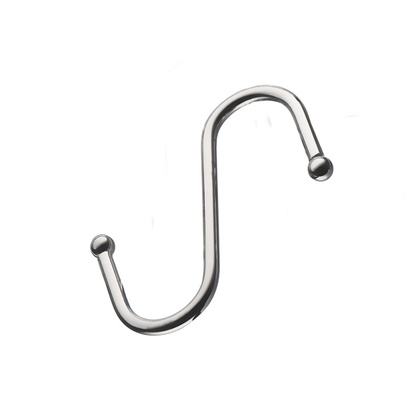 Крючок на рейлинг большой, хром