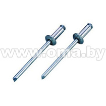 Заклепка вытяжная 4,8х10,0 алюм.-сталь