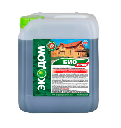 Антисептик ЭКОДОМ БИОПРОФ, 5 кг Рогнеда