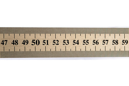 Линейка 1000х28мм нержавеющая FIT IT