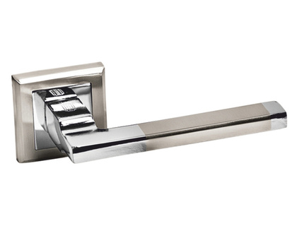 Ручки раздельные PALIDORE А-220НН/РС белый никель/хром