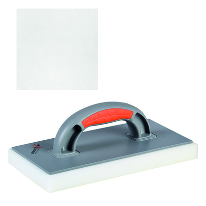 Терка пластм. 280х140x25мм с надрез. порист.губкой Inter-S 040 083