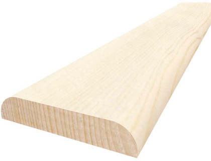 Нащельник плоский сращенный 6х30х1000 мм, Экстра, хвоя