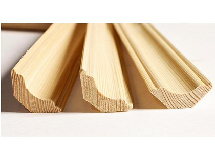 Плинтус евро ПЕС-70, L=2,2м сращённый, безсучковый, хвоя