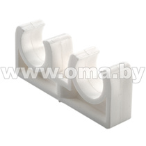 PPR-3 Крепеж ПП трубы D20 двойной