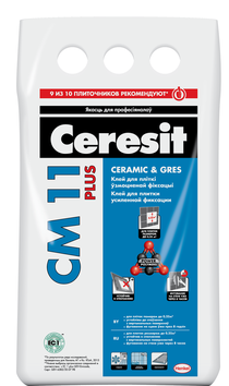Клей для плитки Ceresit CM 11 Plus 5 кг