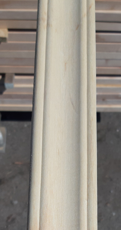 Плинтус 15х56х2200 мм, сорт А, ольха