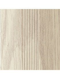 Порог алюм. п/кругл 38мм/0,9м груша белая, DOMOLETTI