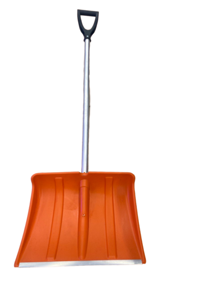 ЛопатаЛЕДОк 470х350 цв, ал/чер, V-ручка, с/ч