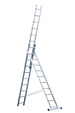 Лестница алюм. трехсекционная 10 ступеней STAIRS AL310