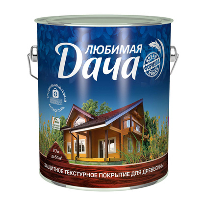 Состав деревозащитный бесцветный 2,7л Любимая Дача Рогнеда