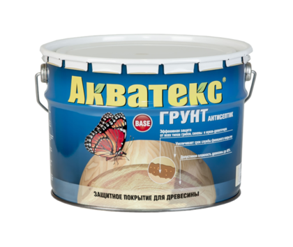 Грунт-антисептик Акватекс 9 л Рогнеда