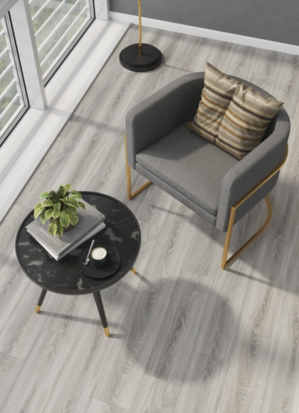 Плитка Yasmin пол керамогранит рельеф серый 185х598 (16748), ОООФКЗ