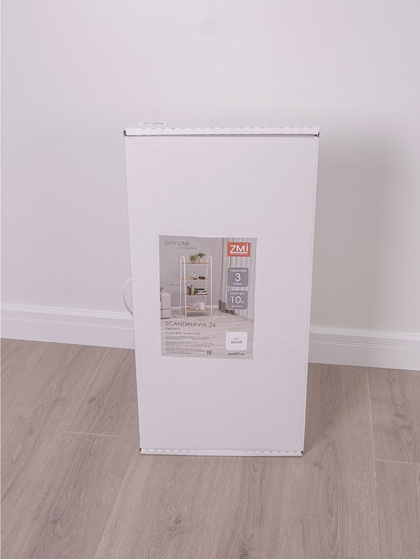 Стеллаж Скандинавия 24 (SCANDINAVIA 24 Shelf rack) (Белый)