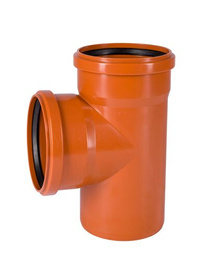 Тройник ПВХ наруж. канал. 87* Ду 160х160 OSTENDORF (222400-03), Германия