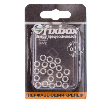 Гайка нерж. DIN 934 М 4 20 шт