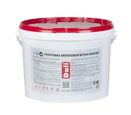 Грунтовка Бетон-контакт DALI 12 кг Рогнеда
