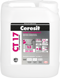 Грунтовка Ceresit CT17 SuperConcentrate 1:3 5л