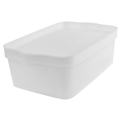 Ящик для хранения Keeplex Trendy 6 л., 32х21,1х11 см, матовый кристалл