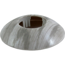 Розетты напольные/обвод ПВХ для труб d-20 Сосна серебристая (2 шт)