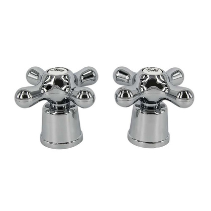 Комплект маховиков металл.УНИВЕРСАЛЬНЫЙ 7х7 квадрат, 8х20 Крест (пара), MP-У