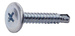 Шуруп-саморез по металлу 4,2х32 мм полусферический оцинкованный, 30 шт