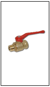 Кран шаровой DN 20 PN1,6 МПа 11Б27п5 м-ц арт.ZW10013